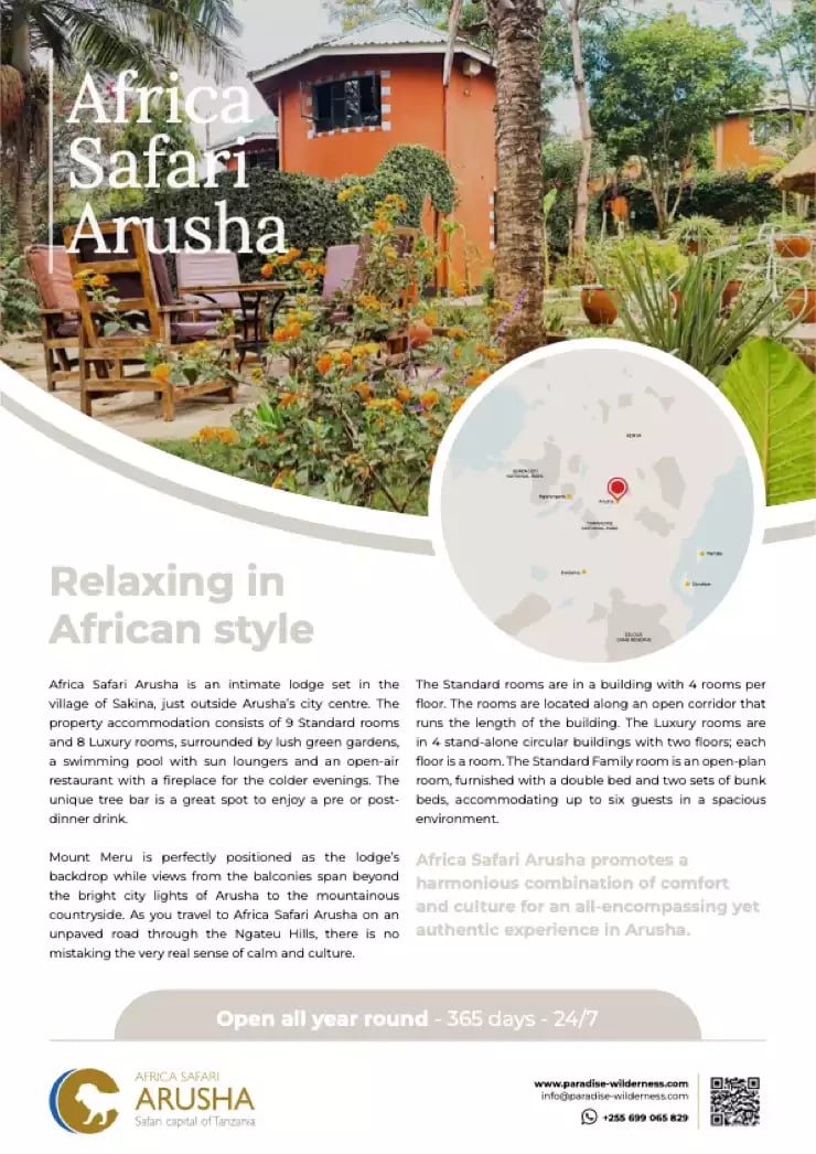 Tanzania - Fact Sheet - 01-1