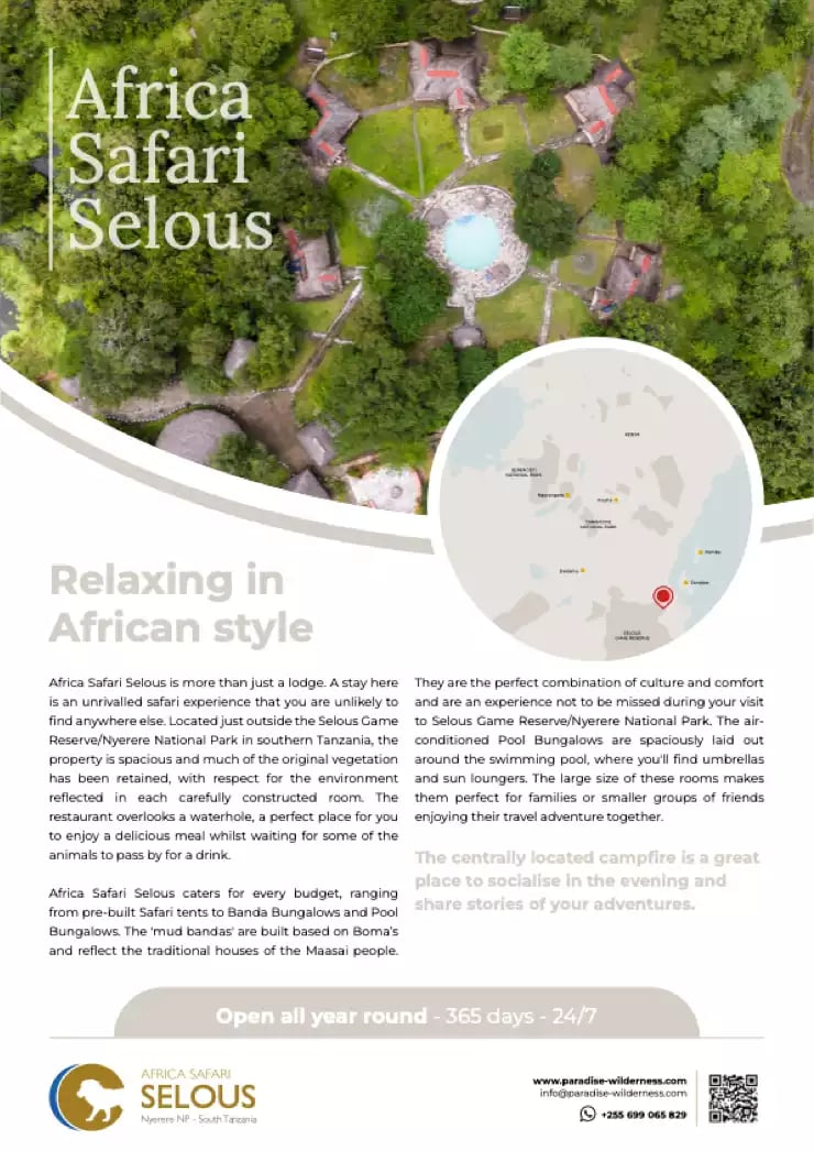 Tanzania - Fact Sheet - 10-1