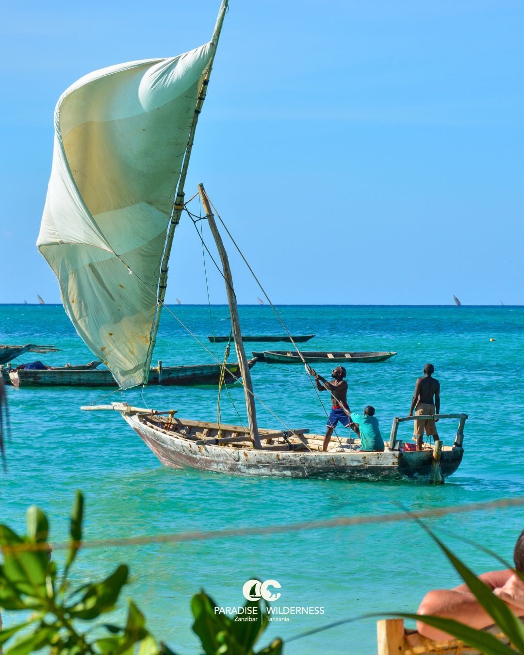 ZNZ - people - Traditional dhow - fishing